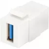 DIGITUS Professional DN-93404 - Moduleinsatz - USB 3.0 Typ A - Reinweiß, RAL 9003 (DN-93404)