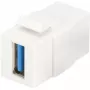 DIGITUS Professional DN-93404 - Moduleinsatz - USB 3.0 Typ A - Reinweiß, RAL 9003 (DN-93404)