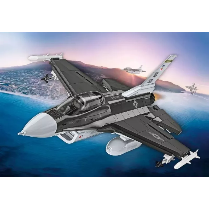 Baukasten Cobi F-16D Fighting Falcon, 436 Teile, Maßstab nicht angegeben