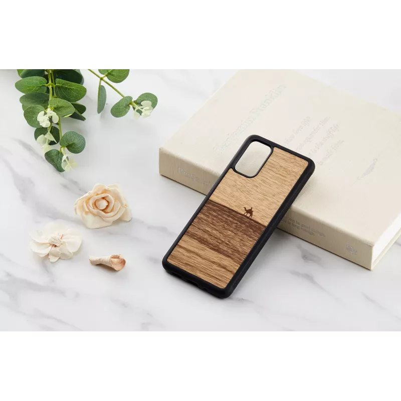 Smartphone-Hülle Man and Wood Galaxy S20+ Terra Schwarz Schutzabdeckung für Samsung Galaxy S20+