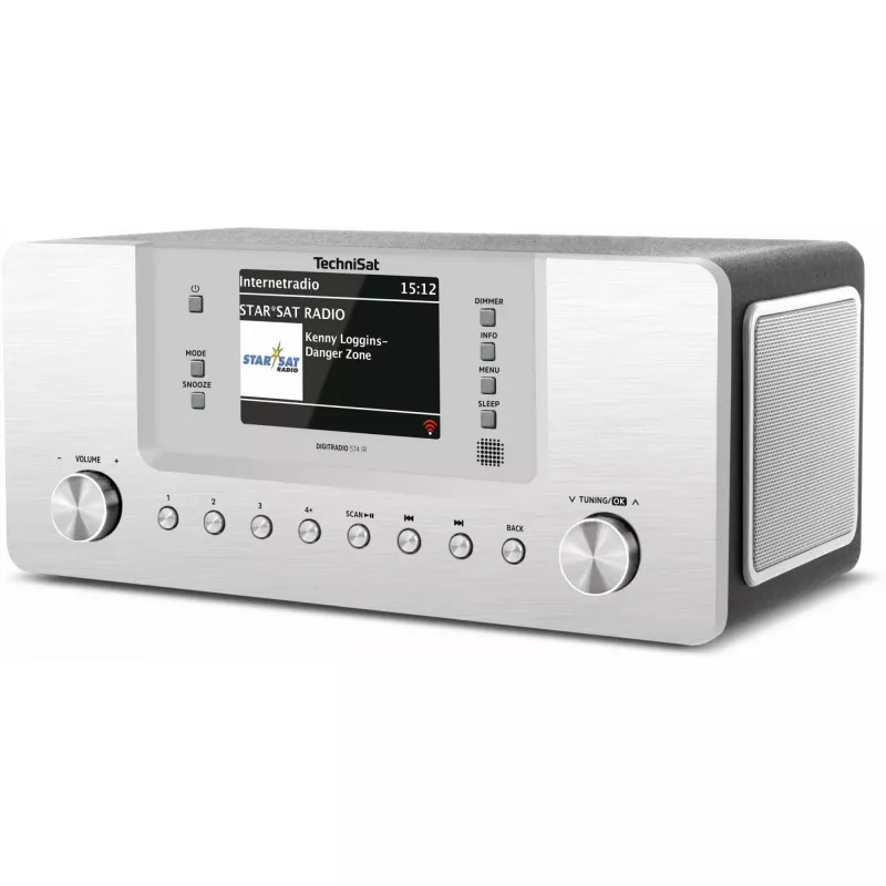 TechniSat DigitRadio 574 IR - Audiosystem - 2 x 5 Watt - Silber (0001/2951)