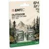 Flash-Speicher Emtec 64GB UHS-I U3 V30 Outdoor ECMSD64GXCU3ORP