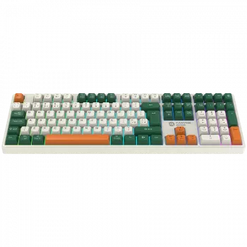 Mechanische kabellose Tastatur CANYON Shadder GKW-11 RGB Weiß
