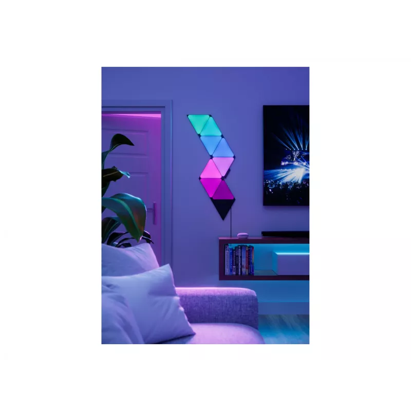 Smart Panel Nanoleaf NL47-0101TW-3PK WLAN Schwarz 3 Stück