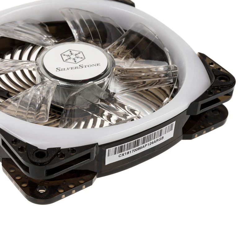 SilverStone SST-AP124-ARGB 120mm ARGB Gehäuselüfter - Schwarz