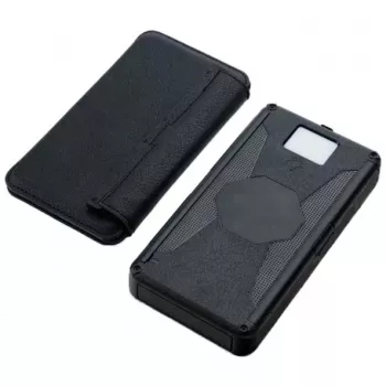 Tragbare Powerbank PowerNeed ES20000B 20000mAh — 2x USB 5V/2A, 9W, wasserbeständig, schwarz, 370 g