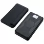 Tragbare Powerbank PowerNeed ES20000B 20000mAh — 2x USB 5V/2A, 9W, wasserbeständig, schwarz, 370 g