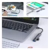 USB-Hub QOLTEC 53792, USB-C 3.1 auf 4 Ports (USB 3.0 x1, USB 2.0 x3)
