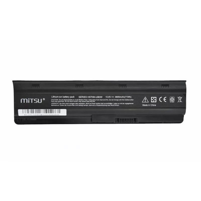 Akku für Compaq Presario CQ42, CQ62, CQ72 6600 mAh (71 Wh) 10,8 - 11,1 Volt