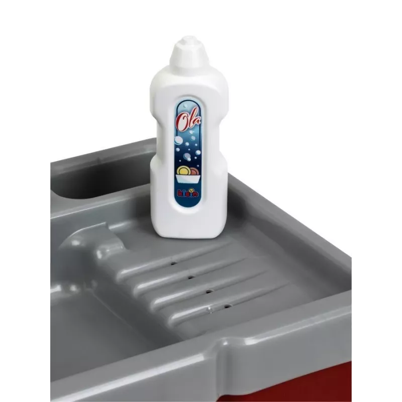 Spielzeugspüle mit Wasserfunktion und Licht KLEIN Modell 7110 – Kinder-Spielküchenzubehör
