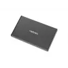 NATEC RHINO GO Gehäuse USB 3.0 für 2,5'' SATA HDD/SSD, schwarz Aluminium