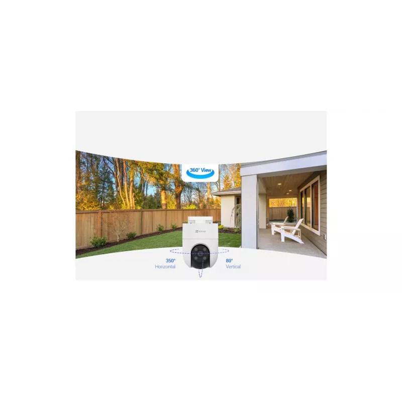 IP-Sicherheitskamera EZVIZ H8c 2K Dome 2304 x 1296 Pixel