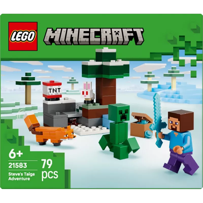 LEGO MINECRAFT 21583 Steves Taiga-Abenteuer