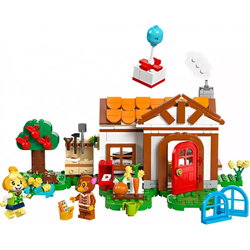 Konstruktionsspielzeug LEGO-Set 77049 Animal Crossing Besuch von Melinda