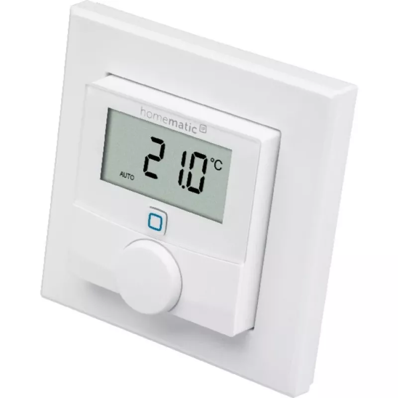eQ-3 AG Homematic IP HmIP-WTH-1, Digitales Thermostat, Raum, RF, Weiß, IP20, 250 m