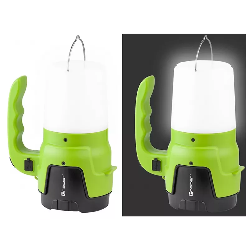 Taschenlampe TRACER TRAOSW46895 mit 1200mAh wiederaufladbarem Akku, Hand-Suchscheinwerfer