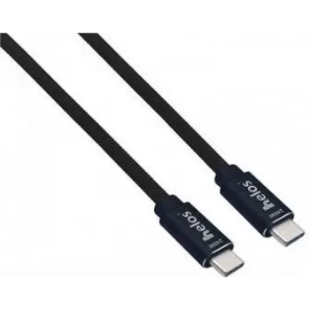 USB 2.0 Typ-C-Kabel helos Hi-Speed 1,0 m, 240W Power-Support