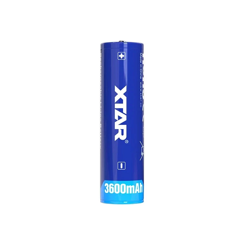 Wiederaufladbarer Li-Ion-Akku XTAR BAT0669 18650 3,6 V 3600 mAh, Ø 18,5×68,8 mm