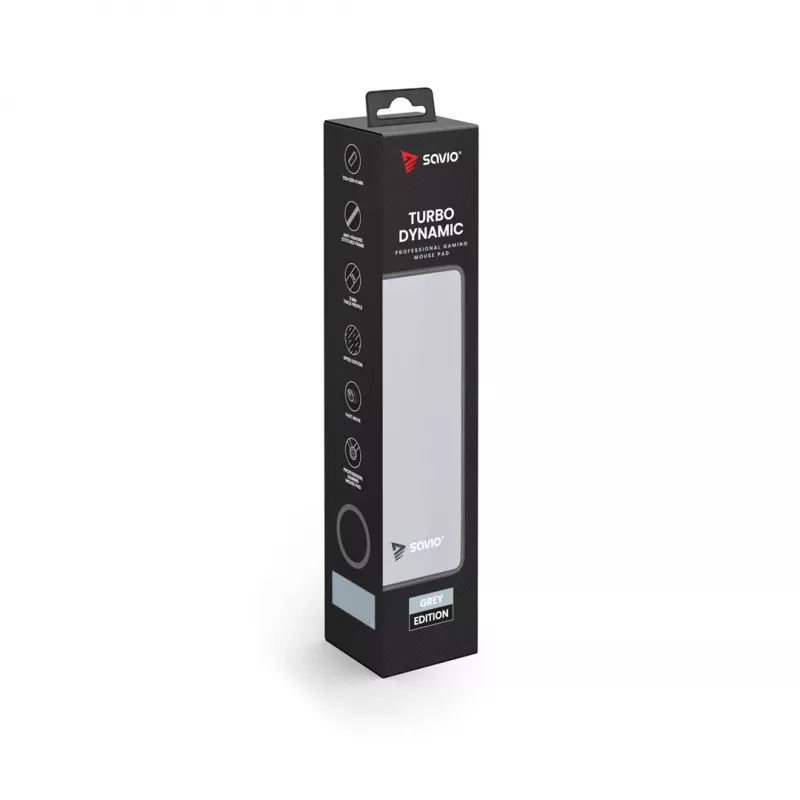 Savio Turbo Dynamic L - Grey Edition Gaming-Mauspad