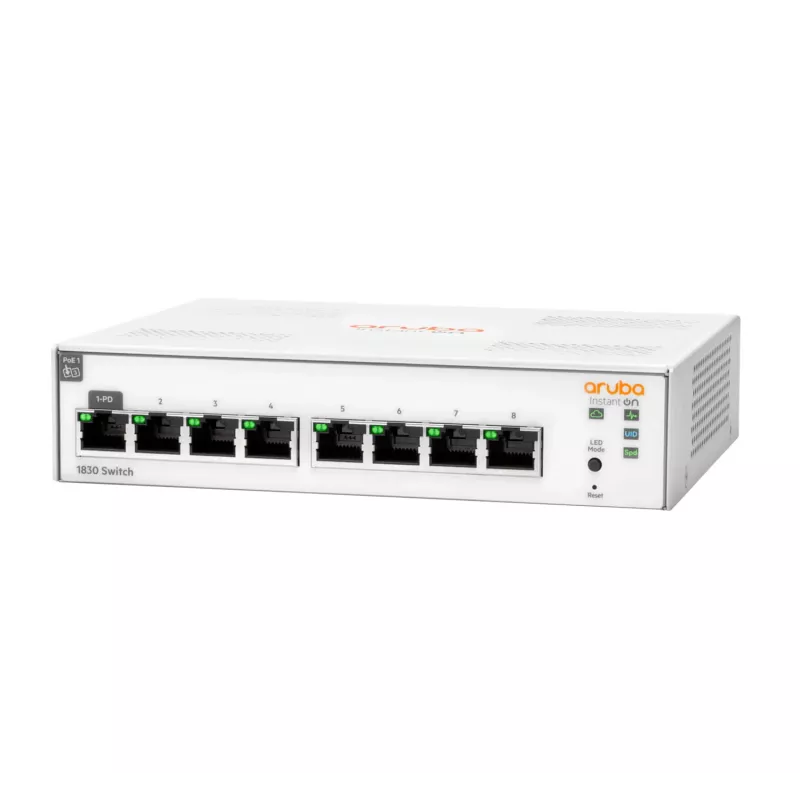 HPE Aruba Networking Aruba Instant On 1830 8G Managed L2 Gigabit Ethernet Switch