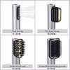 Haarstyling-Set BABYLISS AS6555E — Airflow-Technologie, 4 Heizstufen, 2,5 m Kabel, Silber/Gold