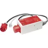 Benning Messadapter Schutzkontaktstecker-Stecker - CEE-Kupplung BENNING MA 2-16 Rot (044160)
