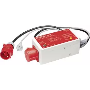 Benning Messadapter Schutzkontaktstecker-Stecker - CEE-Kupplung BENNING MA 2-16 Rot (044160)