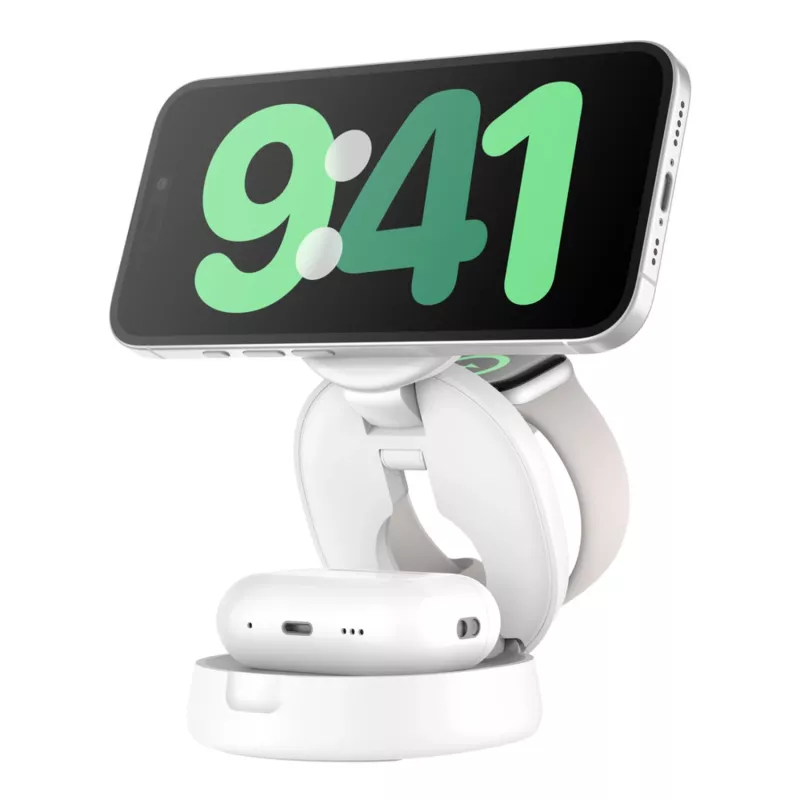 Ladegerät Belkin WIZ034KQWH Indoor USB kabelloses Schnellladegerät Weiß