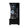 PC-Gehäuse CHRONIX V2 Mid Tower ARGB Lüfter x3 schwarz