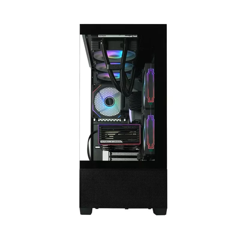 PC-Gehäuse CHRONIX V2 Mid Tower ARGB Lüfter x3 schwarz