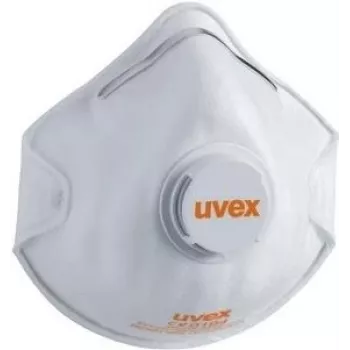 Atemschutzmaske UVEX silv-air classic 2210 FFP2 mit Ventil — 15er-Pack