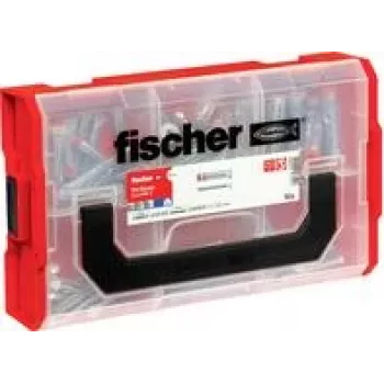 Werkzeughalter FISCHER FixTainer DuoHM TX 572927 2-in-1 – wandmontierter Organizer für Werkzeuge und Zubehör