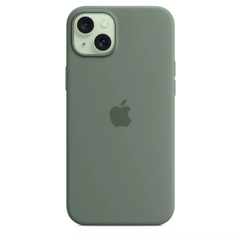 Apple iPhone 15 Plus Silikon Case mit MagSafe - Cypress