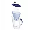 Wasserfilterkanne BRITA Marella 2,4 l mit 3 Pure Performance Kartuschen, Maxtra Pro, blau