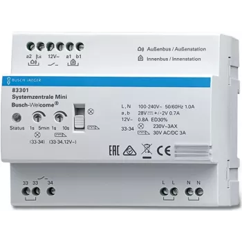 Busch-Jaeger 83301 zentrale Smart Home Steuereinheit Wired (2CKA008300A0462)
