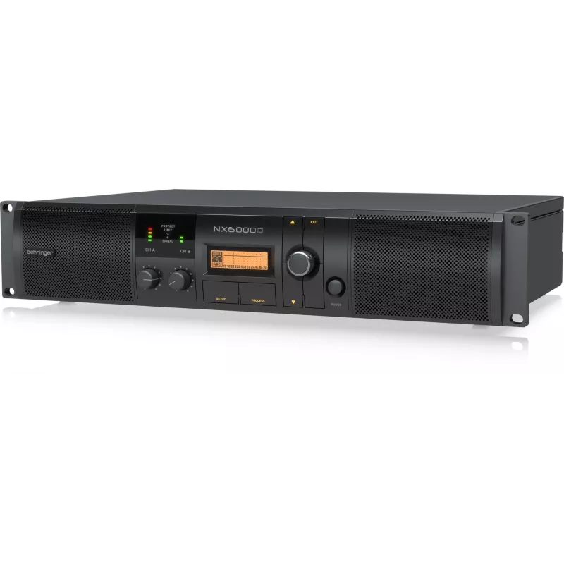 Behringer NX6000D Audio-Verstärker 2.0 Kanäle Home Schwarz