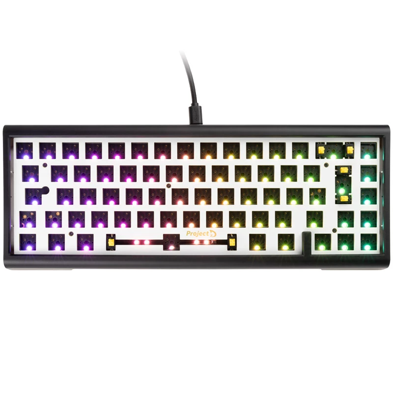 Ducky Tinker 65 Barebone-Tastatur Gaming USB Deutsch Schwarz