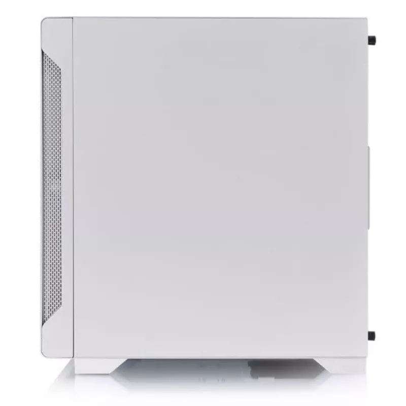 PC-Gehäuse Thermaltake S100 Tempered Glass Snow Edition Micro Tower Weiß