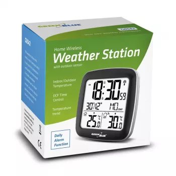 Thermometer Greenblue 60135 Grau Weiß