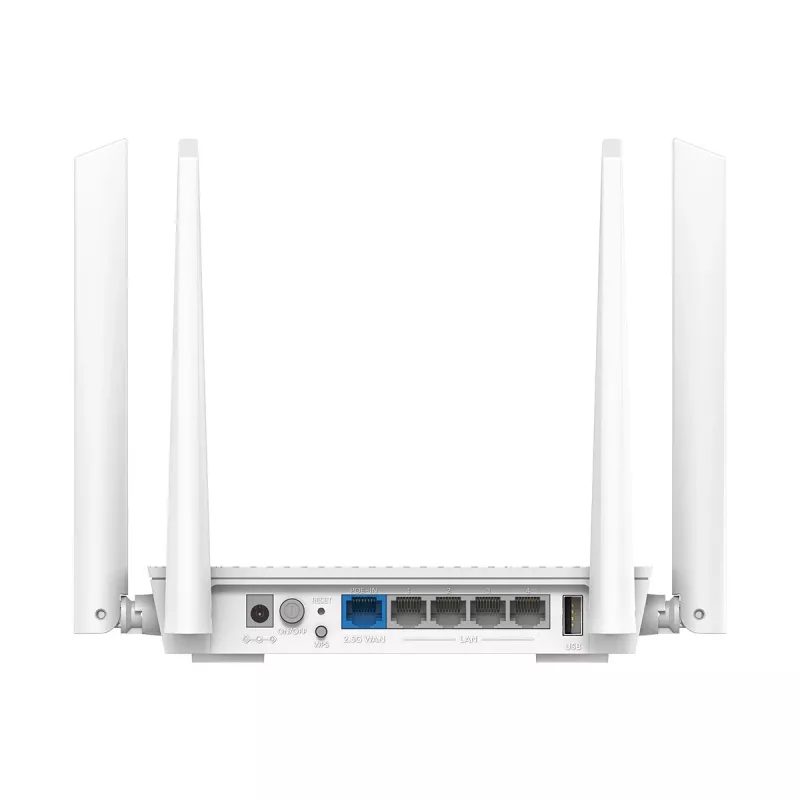 Cudy WR3000P Tisch-WLAN-Router Wi‑Fi 6 Dual-Band 2,4/5 GHz, 2,5 Gigabit Ethernet, 3 LAN-Ports, weiß