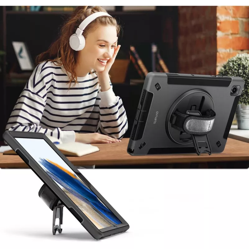 Cover 4smarts Galaxy Tab A9 22,1 cm (8,7 Zoll) Schwarz