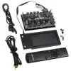 Lüfter- und RGB-Controller Lamptron RW460 für Wasserkühlungssysteme — Schwarz