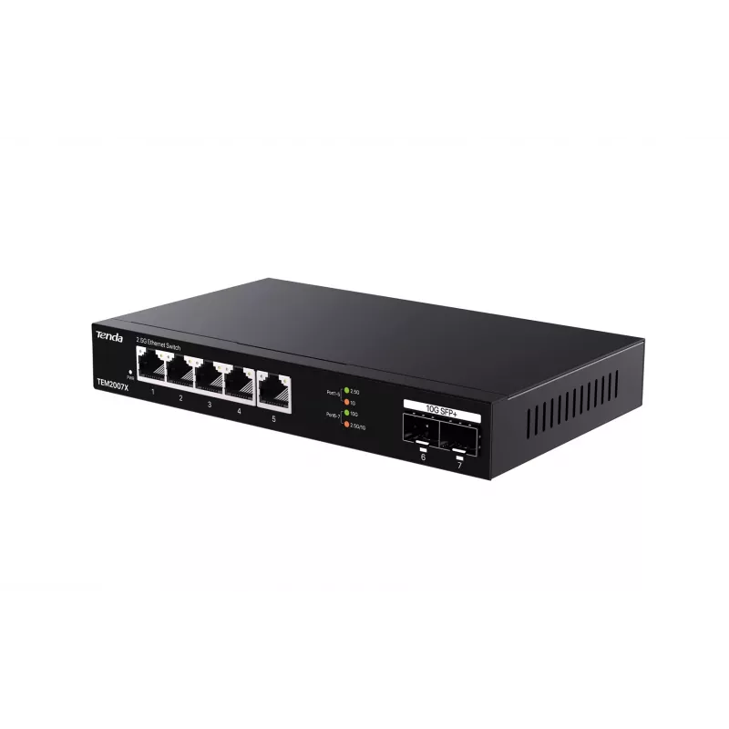 Tenda TEM2007X Netzwerk-Switch 2.5G Ethernet 5 Ports