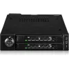 Laufwerksschacht-Adapterrahmen icy dock MB092VK-B für 2 x 6,3 cm U.2 / U.3 NVMe SSDs auf 3,5-Zoll-Schacht (schwarz)