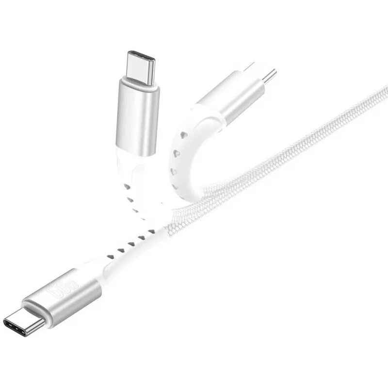USB-Kabel 4smarts 541452 1,5 m USB-C Weiß 0,48 Gbit/s