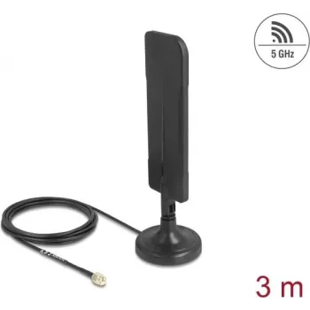 Antenne DELOCK 10038 5,8 GHz RP-SMA 3 dBi Omnidirektional
