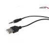 2-Wege-PC-Lautsprecher Audiocore AC870 B — 3 W RMS, kabelgebundene USB-Stromversorgung, 3,5-mm-Eingang, 2.0 Kanäle