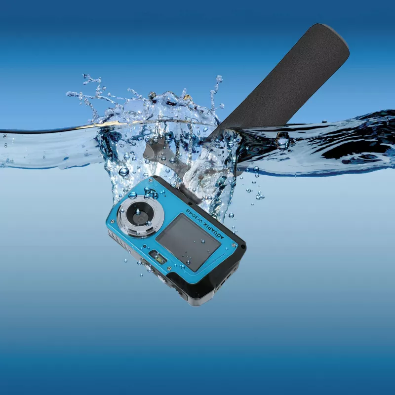 Schwimmgriff EASYPIX Aquapix 55111 wasserdichter Handgriff für Action-Kameras