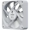Lüfter APNX FP1-120-R PWM ARGB Weiß 120mm, PWM-Steuerung, ARGB-Beleuchtung