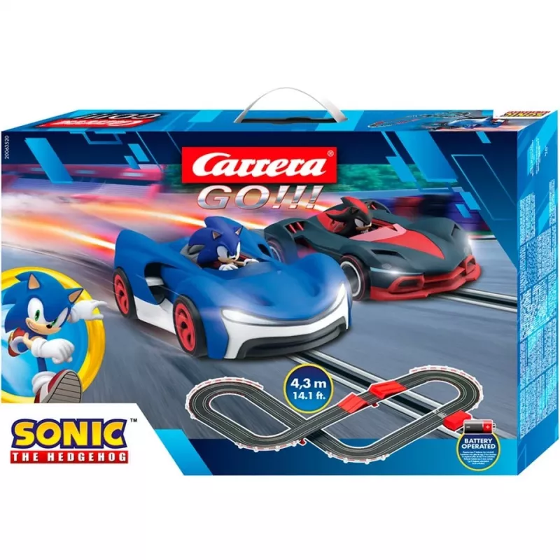 CARRERA GO Sonic Strecke 4,3 m + Steilkurve 20063520
